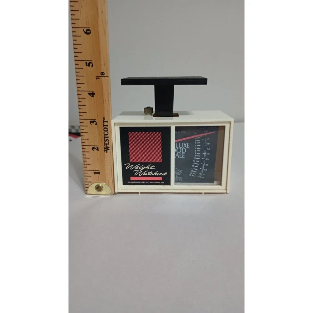 Vintage Weight Watchers Official Deluxe Food Measurement Scale Kitchen